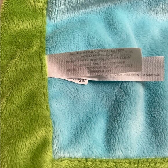 Zutano Blue Car Lovey Security Blanket - Picture 7 of 8